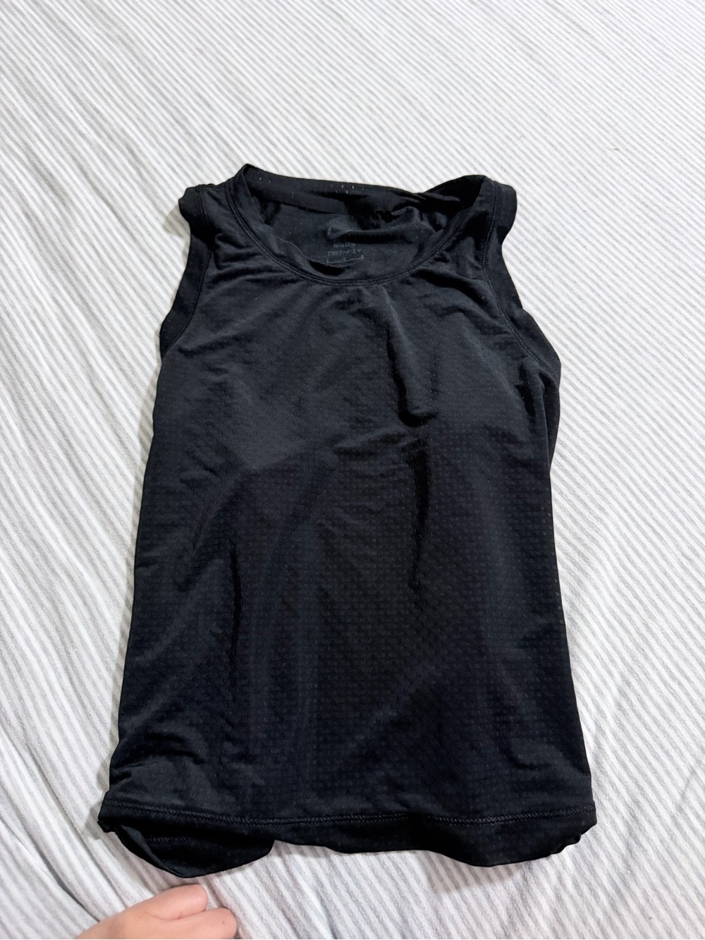 Nike Black Athletic Tank Top Dry Fit